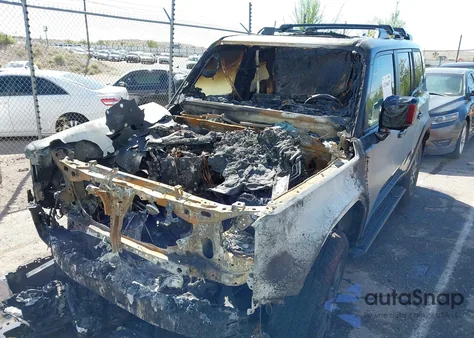 2025 Toyota Land Cruiser из США, поврежденный, VIN JTEABFAJ4SK037516